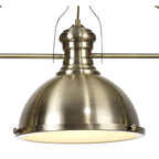 NL71049 Louis Pendant 3 Light Antique Brass