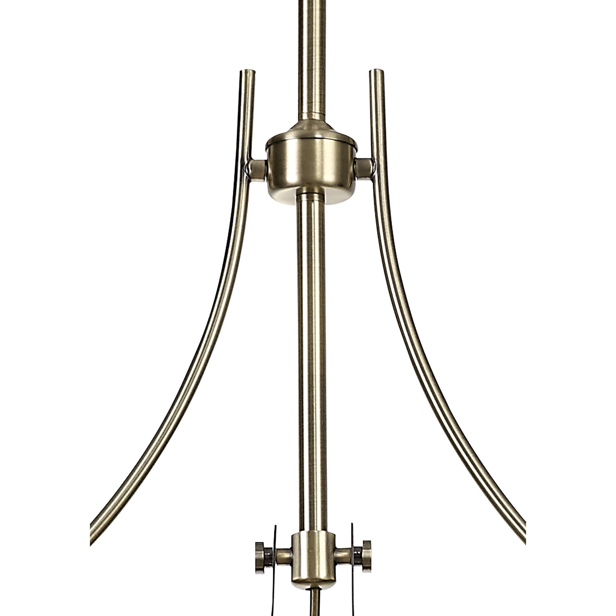 NL71049 Louis Pendant 3 Light Antique Brass
