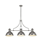 NL71059 Louis Pendant 3 Light Polished Nickel