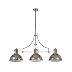 NL71059 Louis Pendant 3 Light Polished Nickel