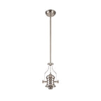 NL81229 Louis Frame Only Pendant 1 Light Polished Nickel