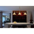 NL81229 Louis Frame Only Pendant 1 Light Polished Nickel