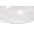 NLK01349 Louis 1 Light Telescopic Pendant With 30cm Smooth Bell Glass Shade Polished Nickel/Clear