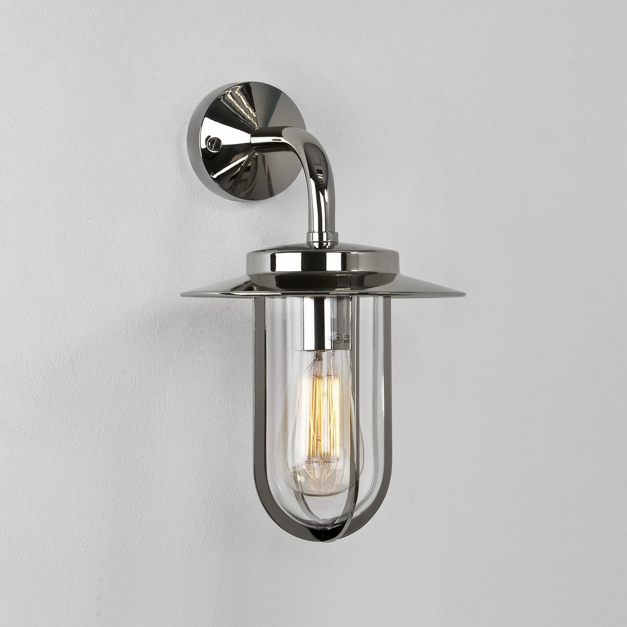 1096001 Montparnasse Wall Outdoor Wall Light Polished Nickel