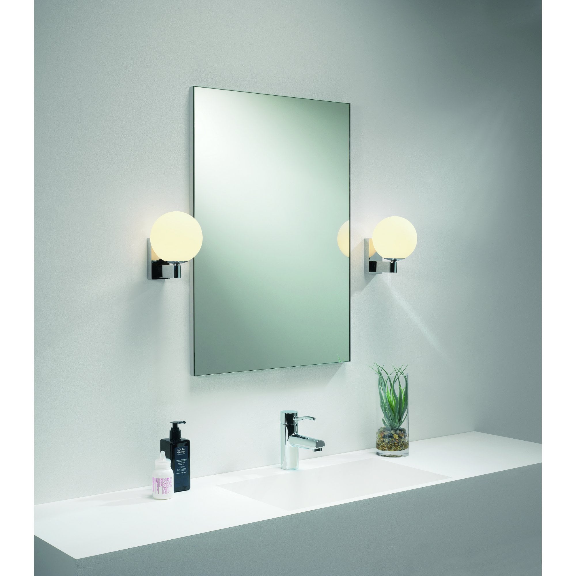 1168001 Sagara Bathroom Wall Light Polished Chrome