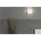 1121009 Mashiko 200 Square Bathroom Ceiling Light Polished Chrome