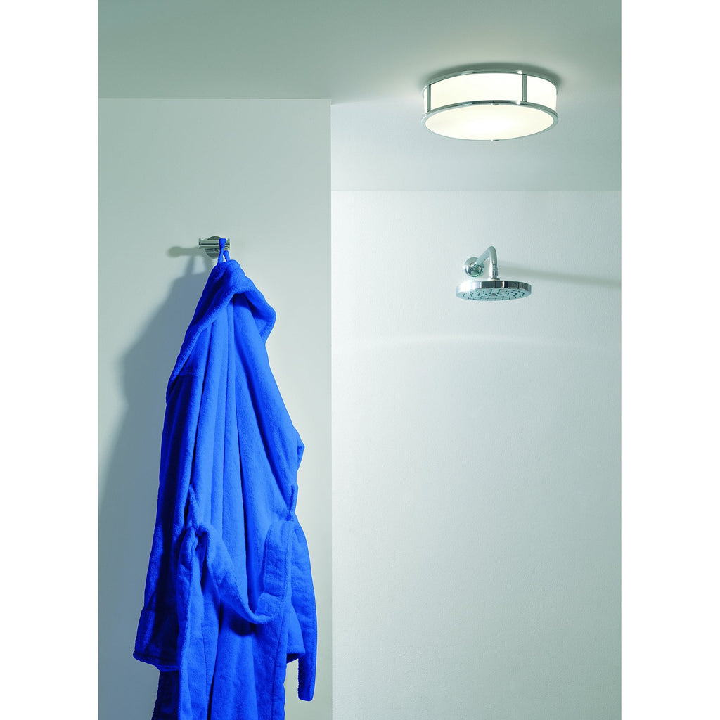 1121021 Mashiko Round 230 Bathroom Ceiling Light Polished Chrome