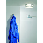 1121021 Mashiko Round 230 Bathroom Ceiling Light Polished Chrome