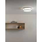 1121021 Mashiko Round 230 Bathroom Ceiling Light Polished Chrome
