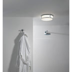 1121021 Mashiko Round 230 Bathroom Ceiling Light Polished Chrome