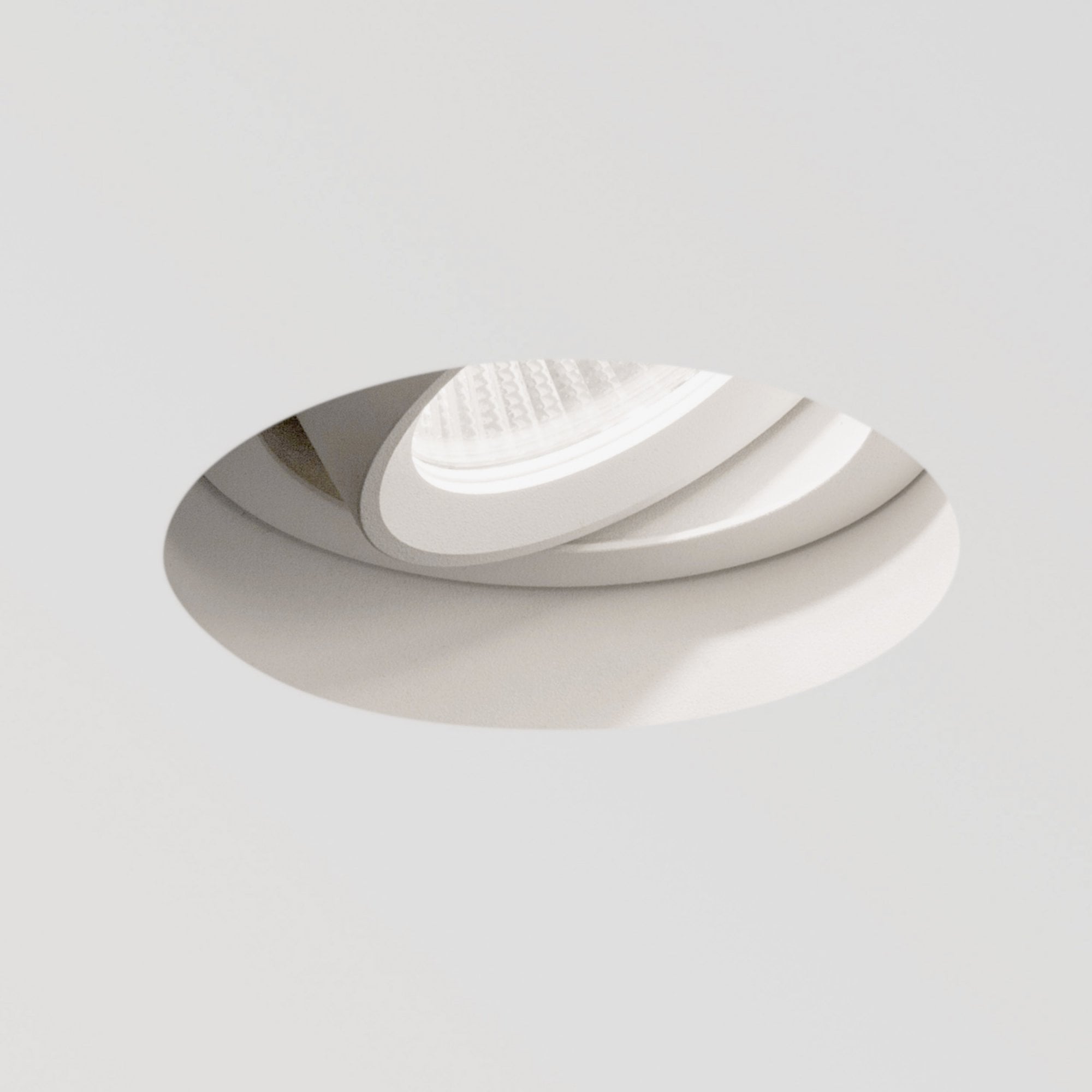 Trimless Round Adjustable LED Downlight/Recessed Spot  Light Textured White