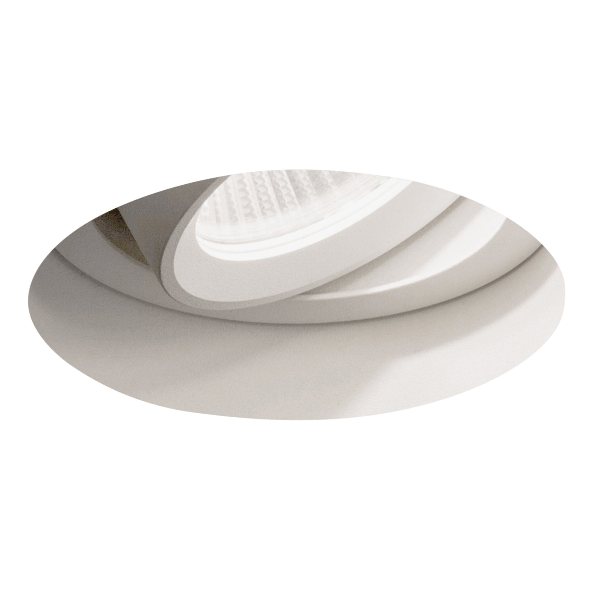 Trimless Round Adjustable LED Downlight/Recessed Spot  Light Textured White