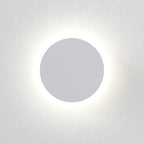 1333020 Eclipse Round 250 LED 3000K Wall Light Plaster (S)