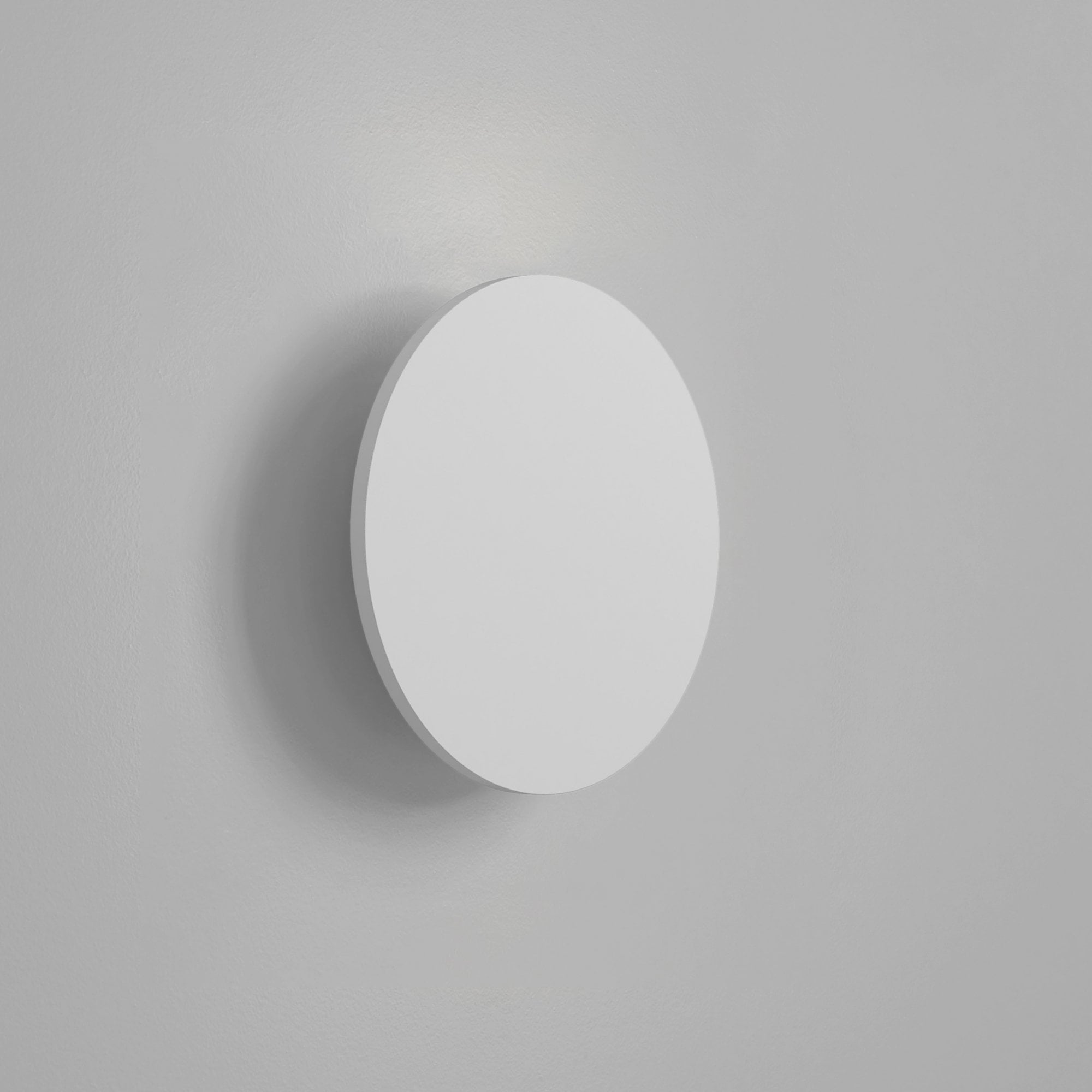 1333020 Eclipse Round 250 LED 3000K Wall Light Plaster (S)