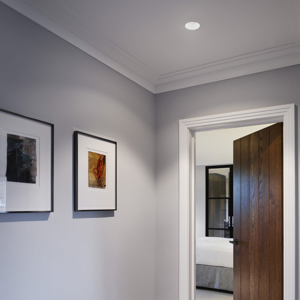Blanco Round Adjustable Downlight/Recessed Spot  Light Plaster