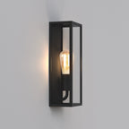 1183029 Messina 130 Outdoor Wall Light Textured Black