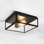1353001 Bronte Outdoor Ceiling Light Matt Black
