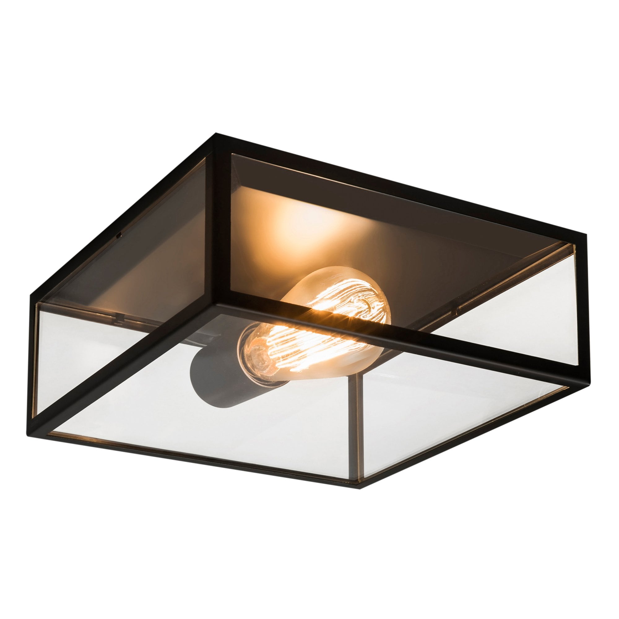 1353001 Bronte Outdoor Ceiling Light Matt Black