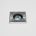 1312003 Gramos Square Outdoor Ground Light Brushed Stainless Steel