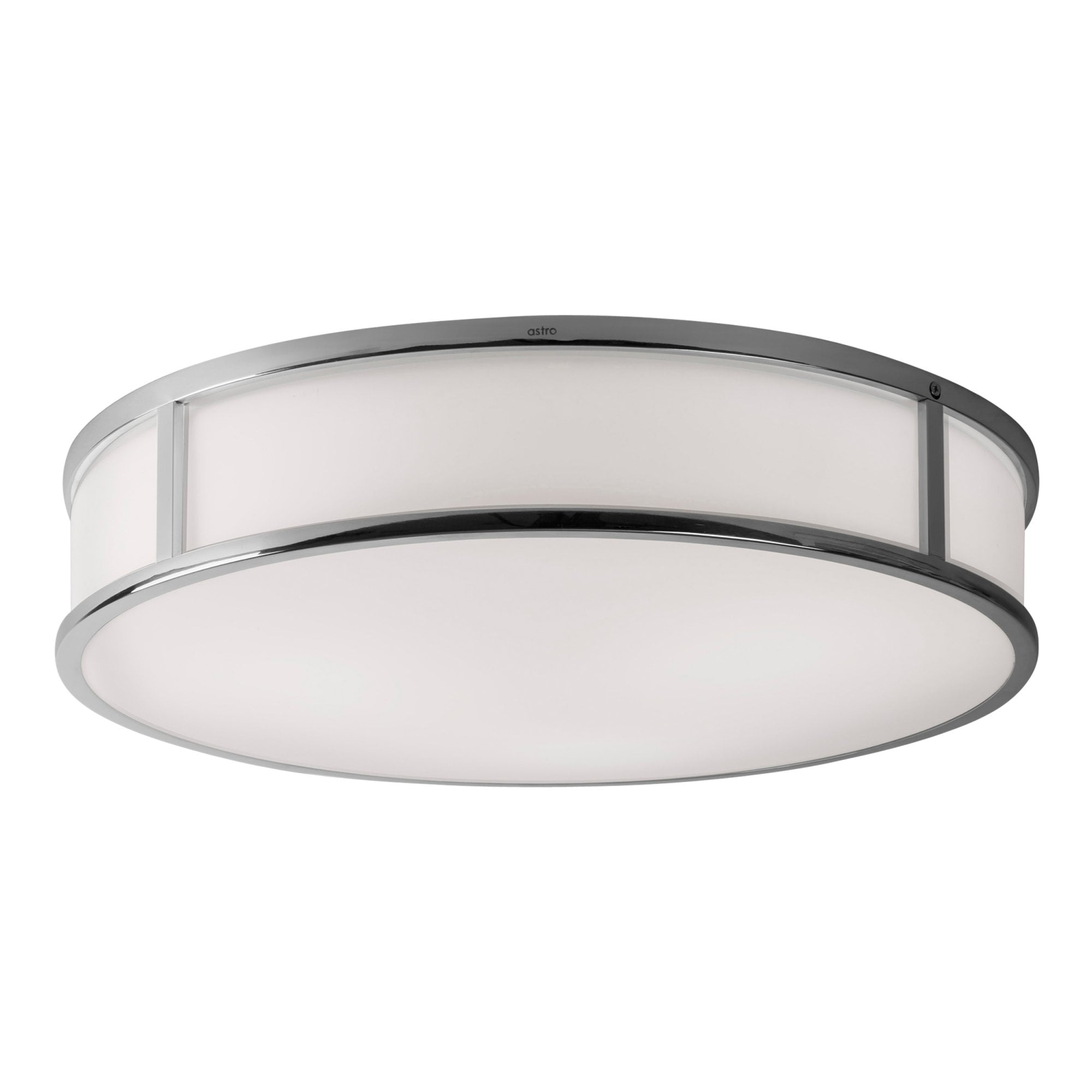 1121026 Mashiko 400 Round Bathroom Ceiling Light Polished Chrome