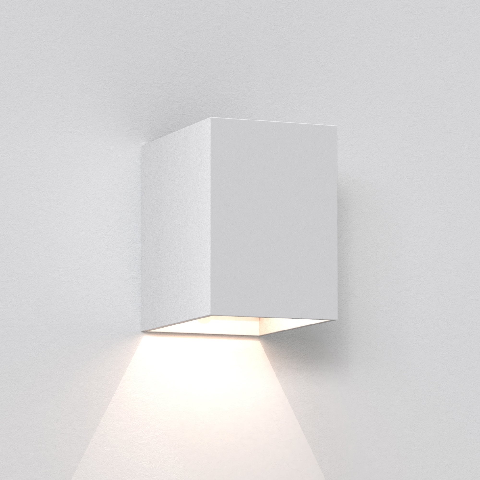 1298005 Oslo 100 LED Outdoor Wall Light Textured White
