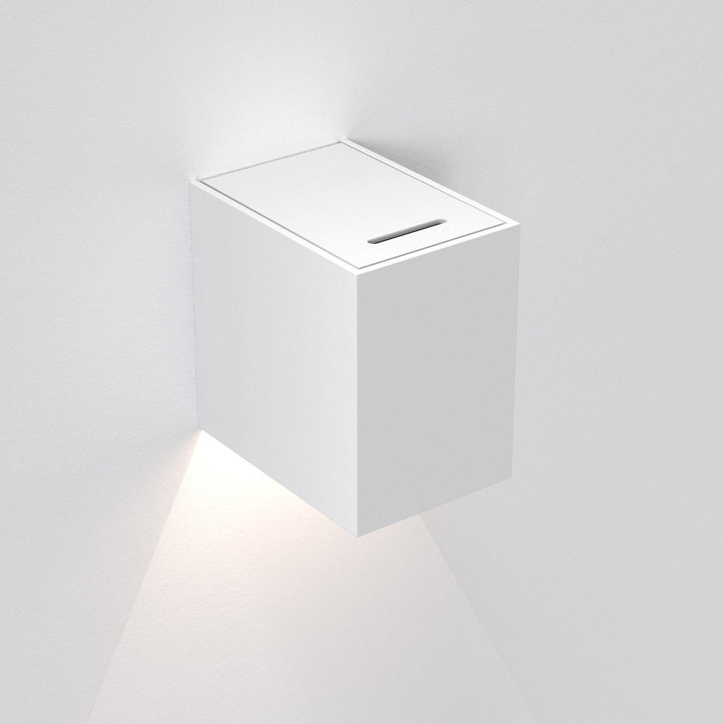 1298005 Oslo 100 LED Outdoor Wall Light Textured White