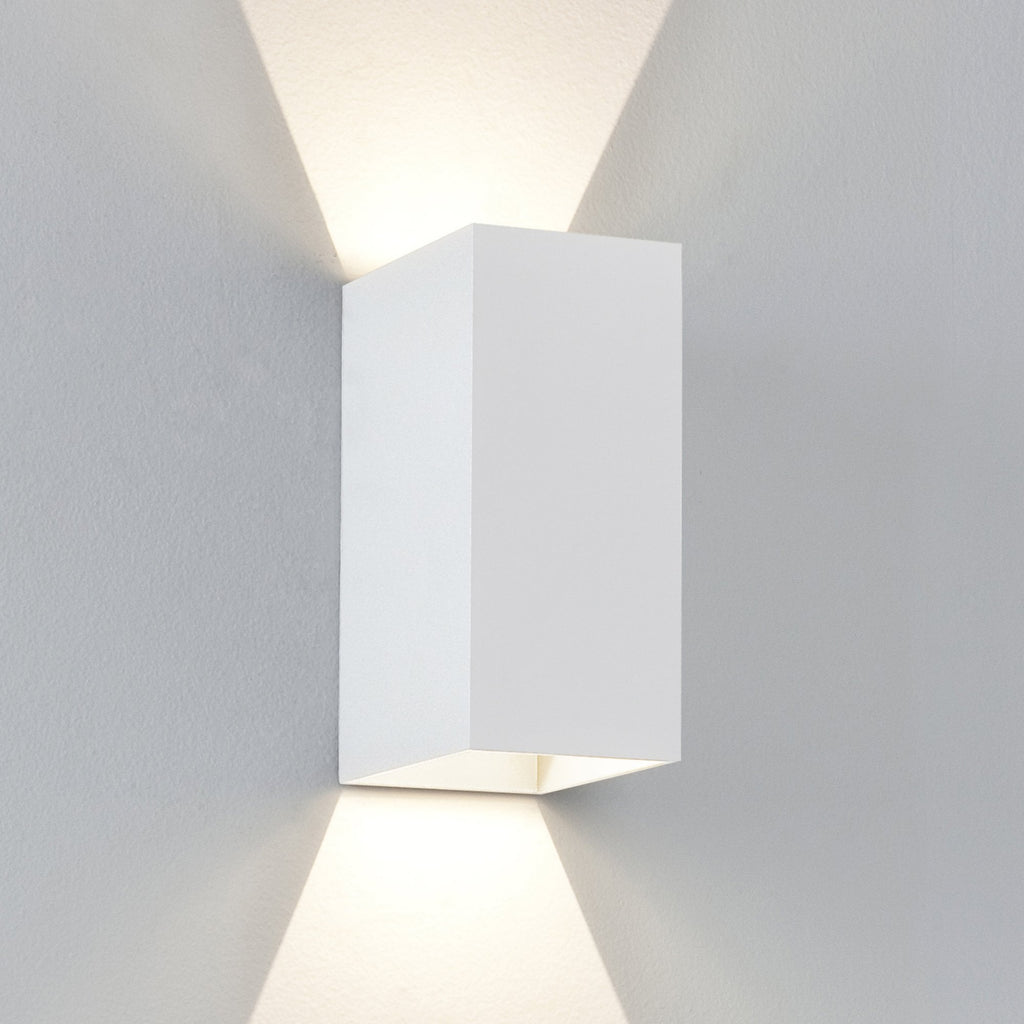 1298006 Oslo 160 LED Outdoor Wall Light Textured White