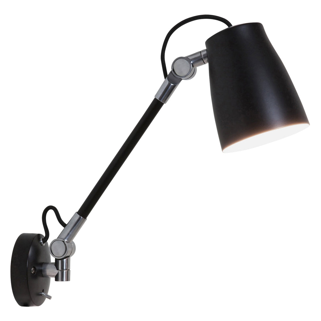 1224016 Atelier Grande Wall Light Matt Black
