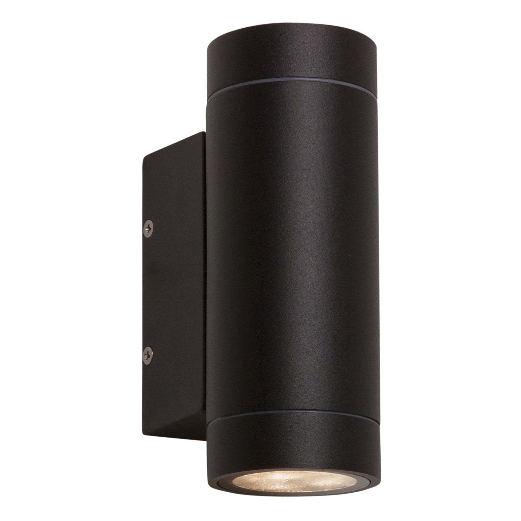 1372006 Dartmouth Twin LED Outdoor Wall Light Textured Black