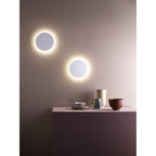 1333019 Eclipse Round 250 LED 2700K Wall Light Plaster