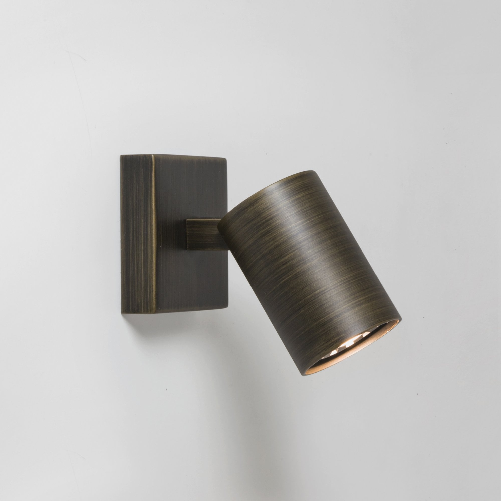 1286004 Ascoli Single Spotlight Bronze