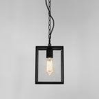 1095010 Homefield Pendant 240 Outdoor Pendant Light Textured Black