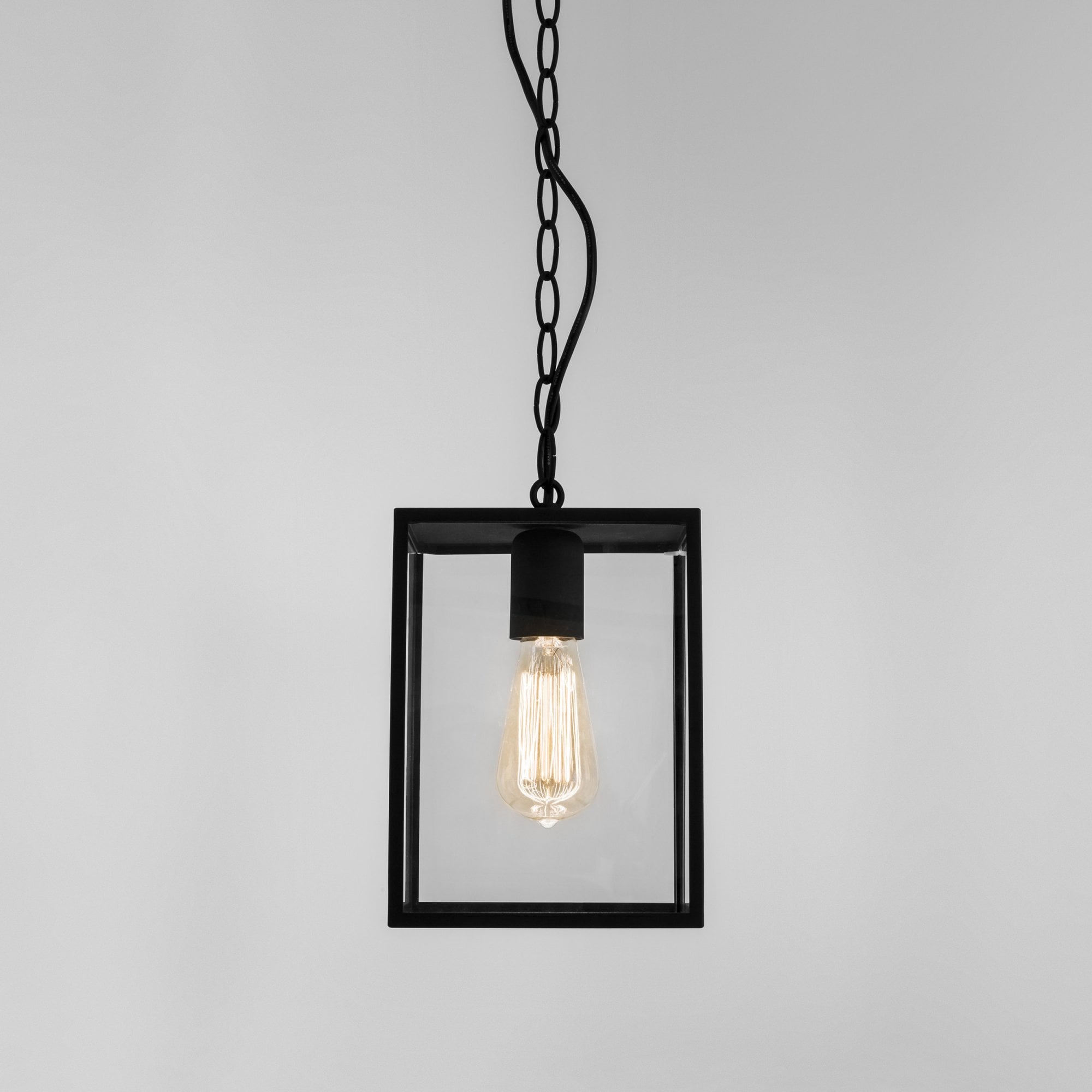 1095010 Homefield Pendant 240 Outdoor Pendant Light Textured Black