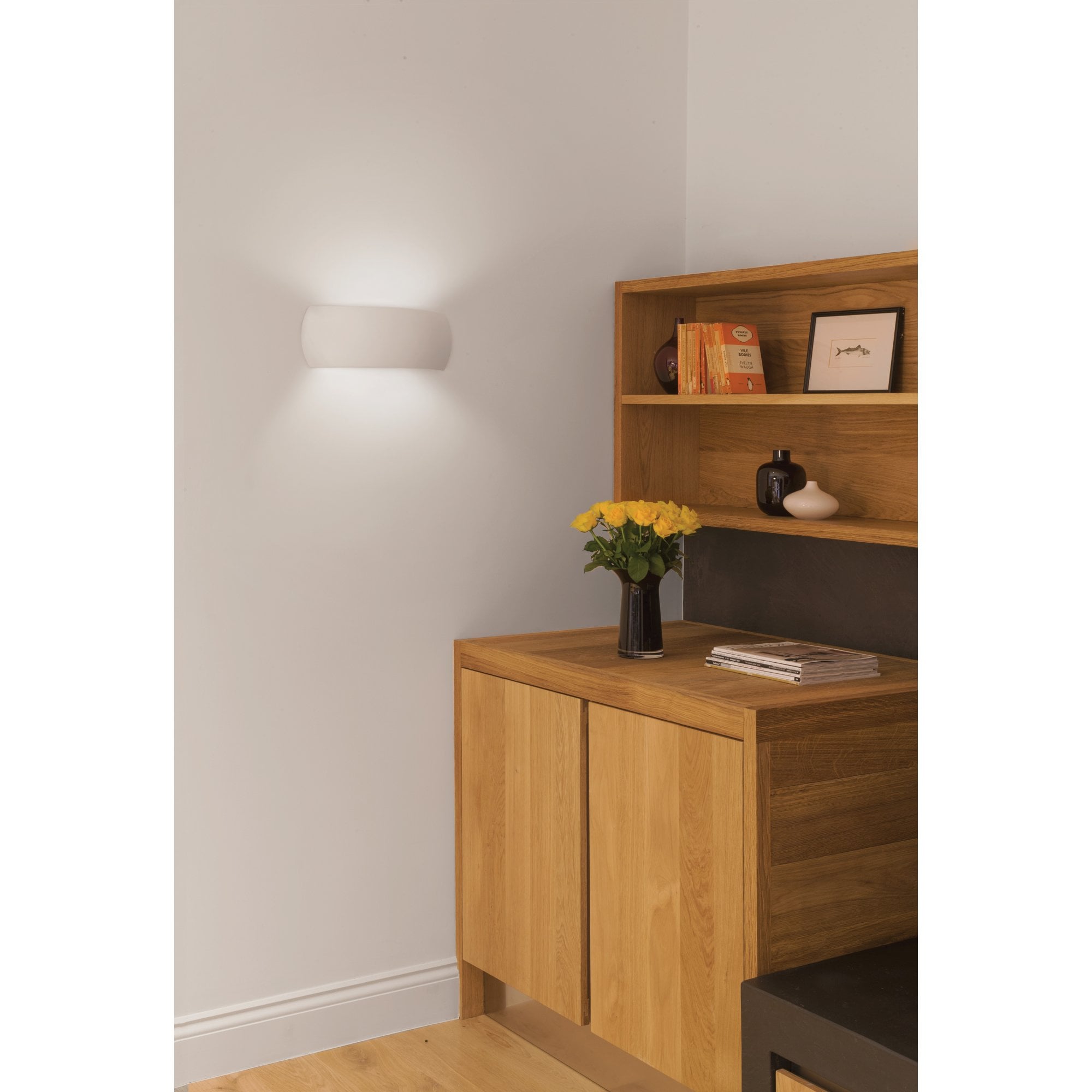 1299002 Milo 400 Wall Light Ceramic (S)