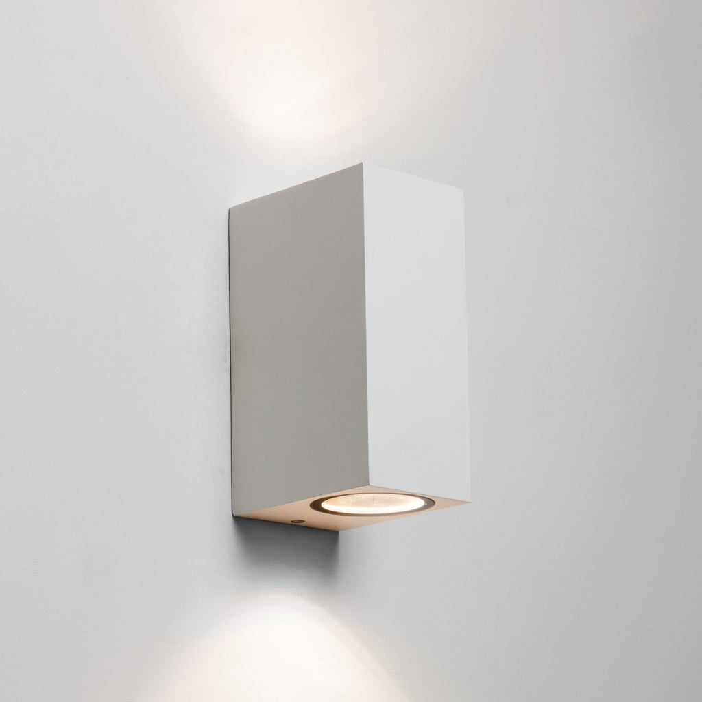 1310006 Chios 150 Outdoor Wall Light Textured White (S)