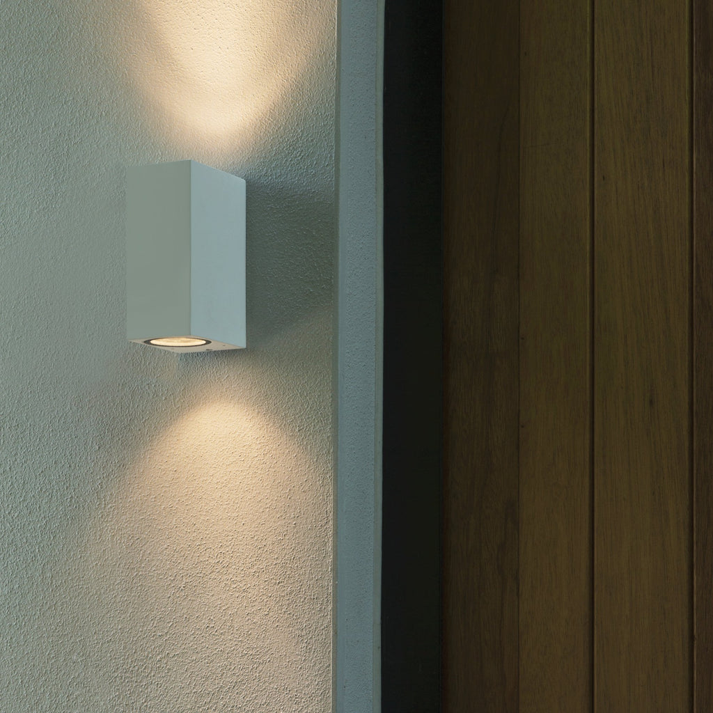 1310006 Chios 150 Outdoor Wall Light Textured White (S)