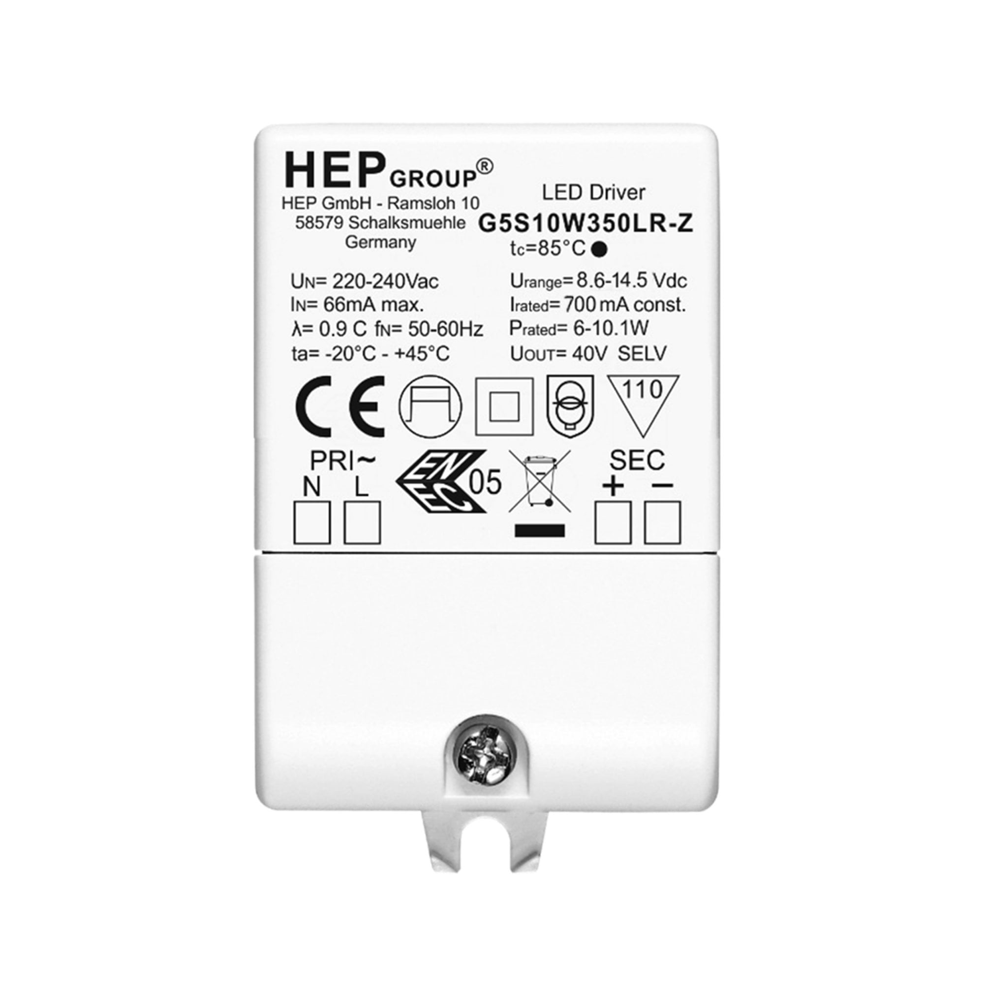 6008022 LED Driver CC 700mA 6-10W