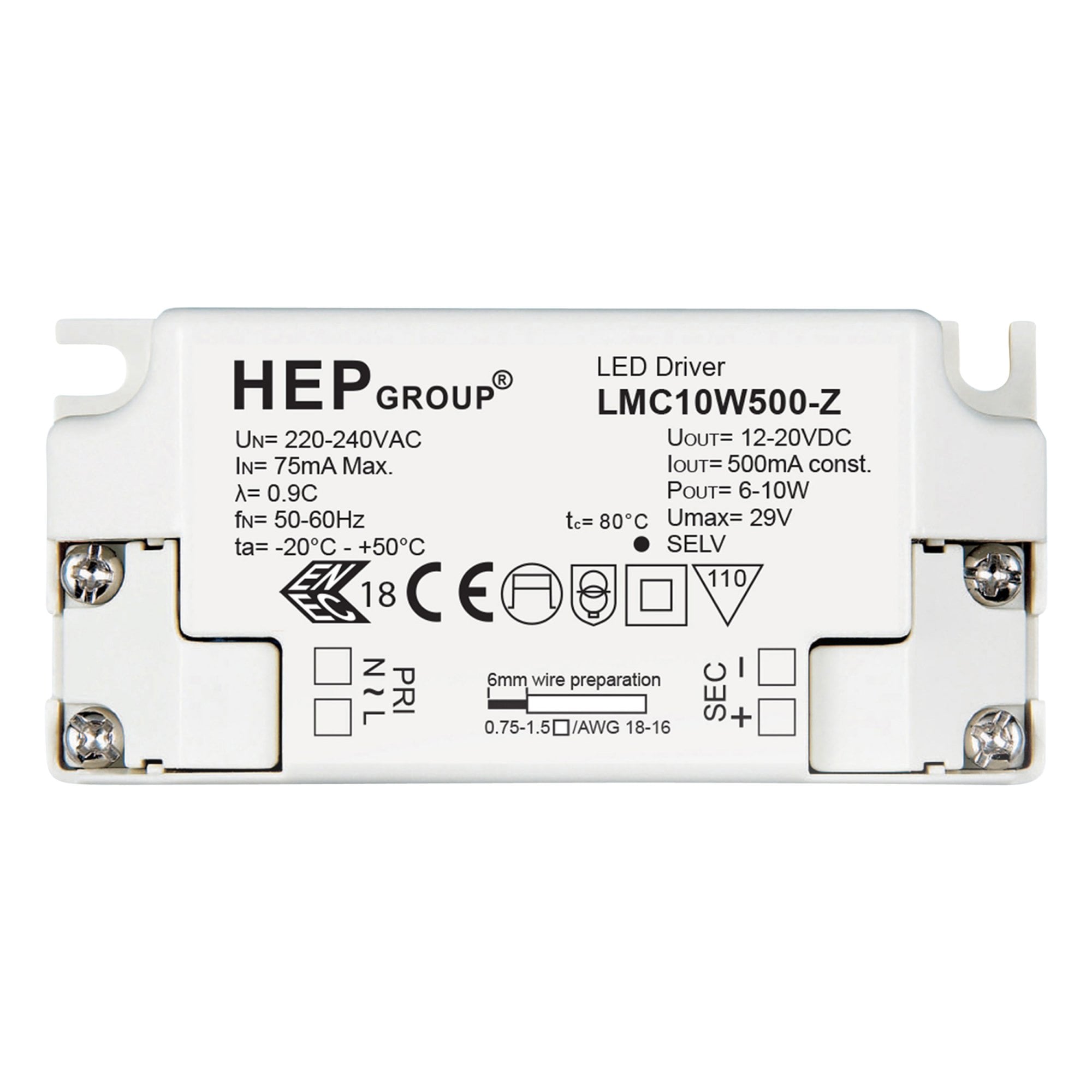 6008022 LED Driver CC 700mA 6-10W