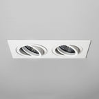 1240032 Taro Twin Fire-Rated Downlight/Recessed Spot Light Matt White