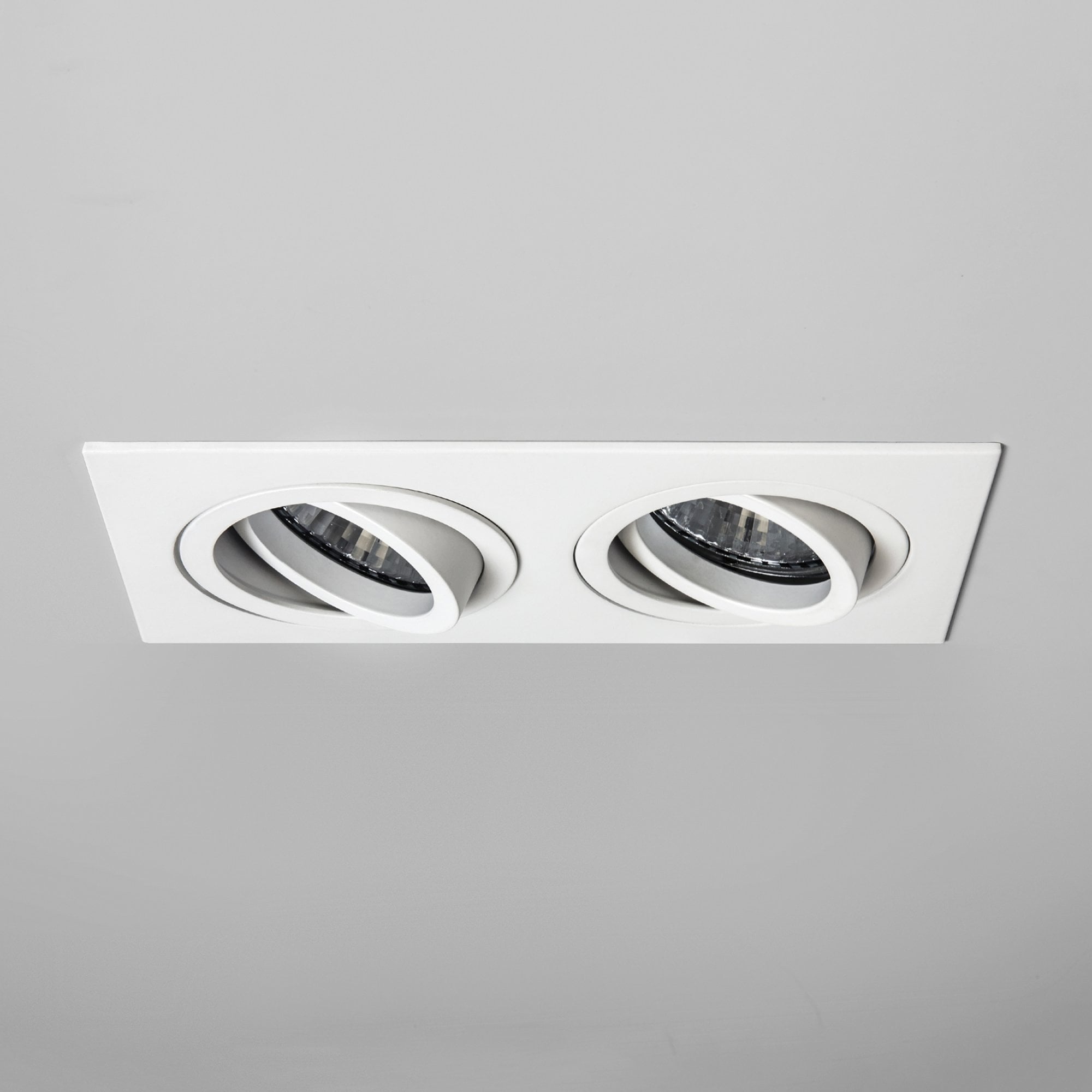 1240032 Taro Twin Fire-Rated Downlight/Recessed Spot Light Matt White