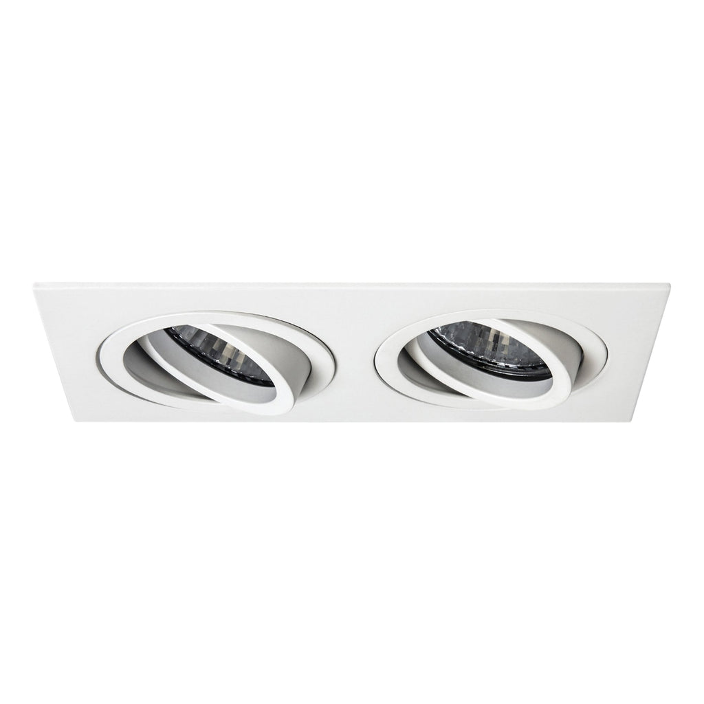 1240032 Taro Twin Fire-Rated Downlight/Recessed Spot Light Matt White