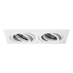 1240032 Taro Twin Fire-Rated Downlight/Recessed Spot Light Matt White