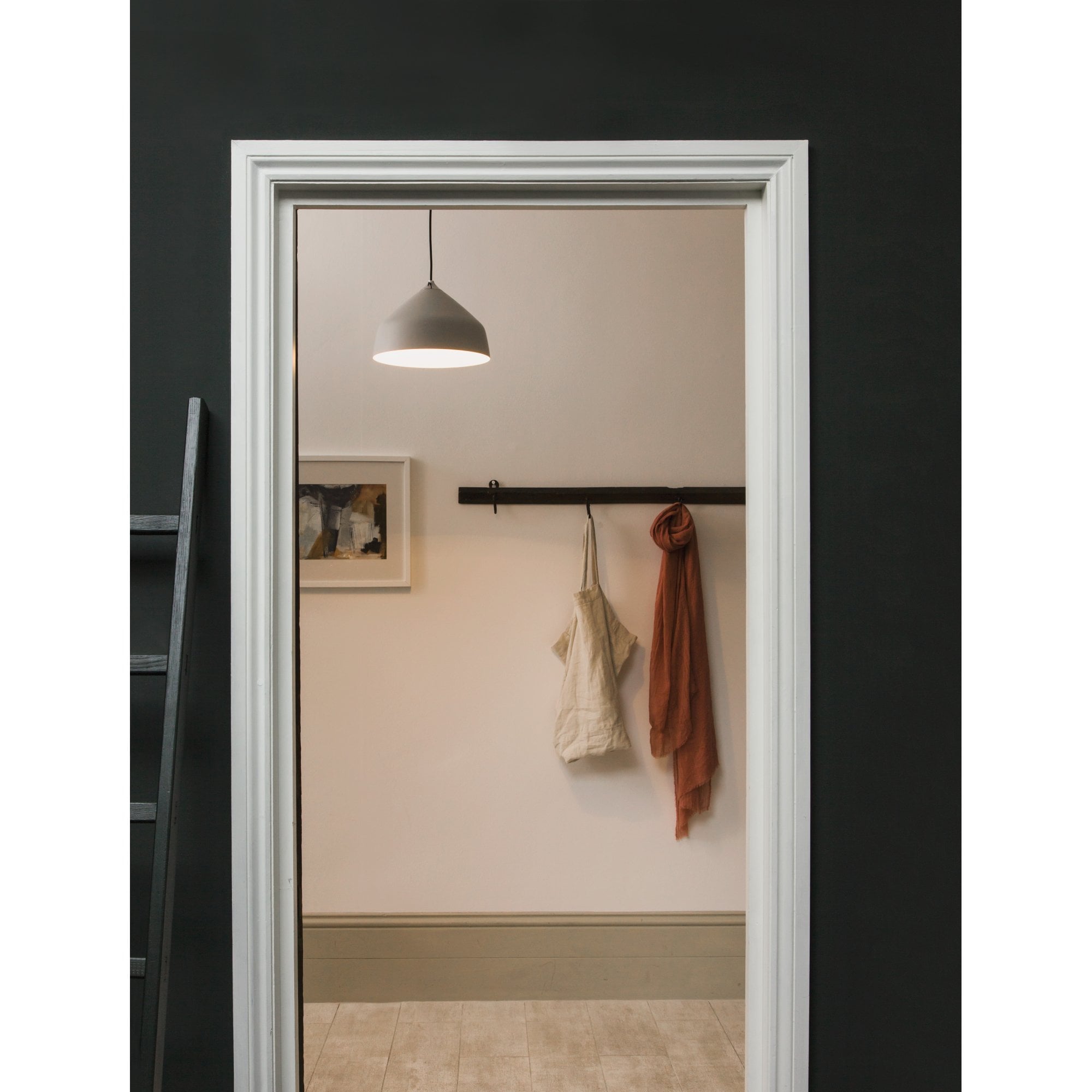 1361011 Ginestra 300 Pendant Light Matt White