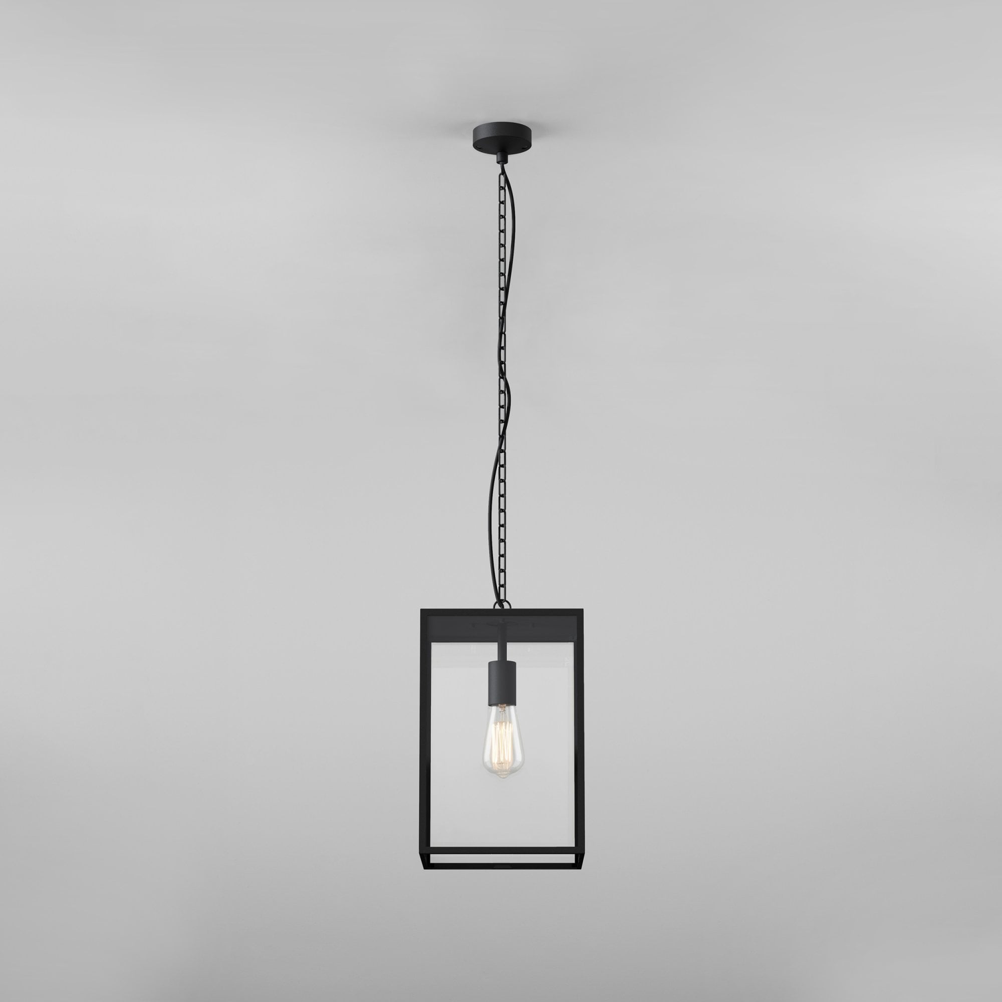 1095015 Homefield Pendant 360 Outdoor Pendant Light Textured Black