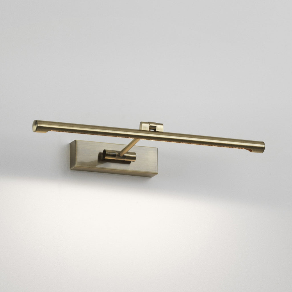1115012 Goya 460 LED Picture Light Brushed Antique Brass