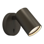 1286009 Ascoli Single Switched Reading Light Bronze (S)