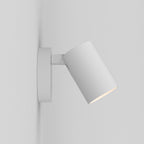 1286010 Ascoli Single Switched Reading Light Textured White