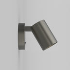 1286011 Ascoli Single Switched Reading Light Matt Nickel