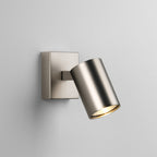 1286015 Ascoli Single Spotlight Matt Nickel