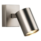 1286015 Ascoli Single Spotlight Matt Nickel